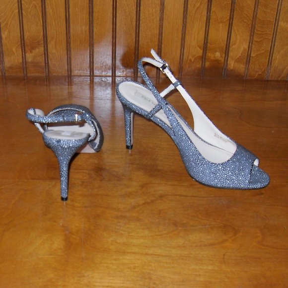 cole haan white pumps